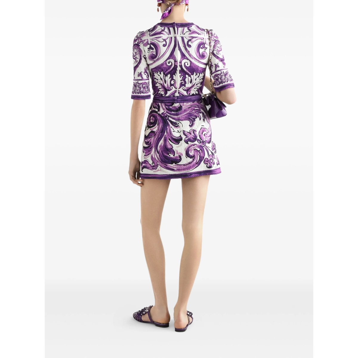 graphic-print mini dress - Img 3