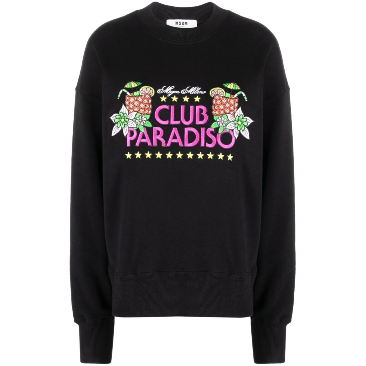 graphic-print sweatshirt