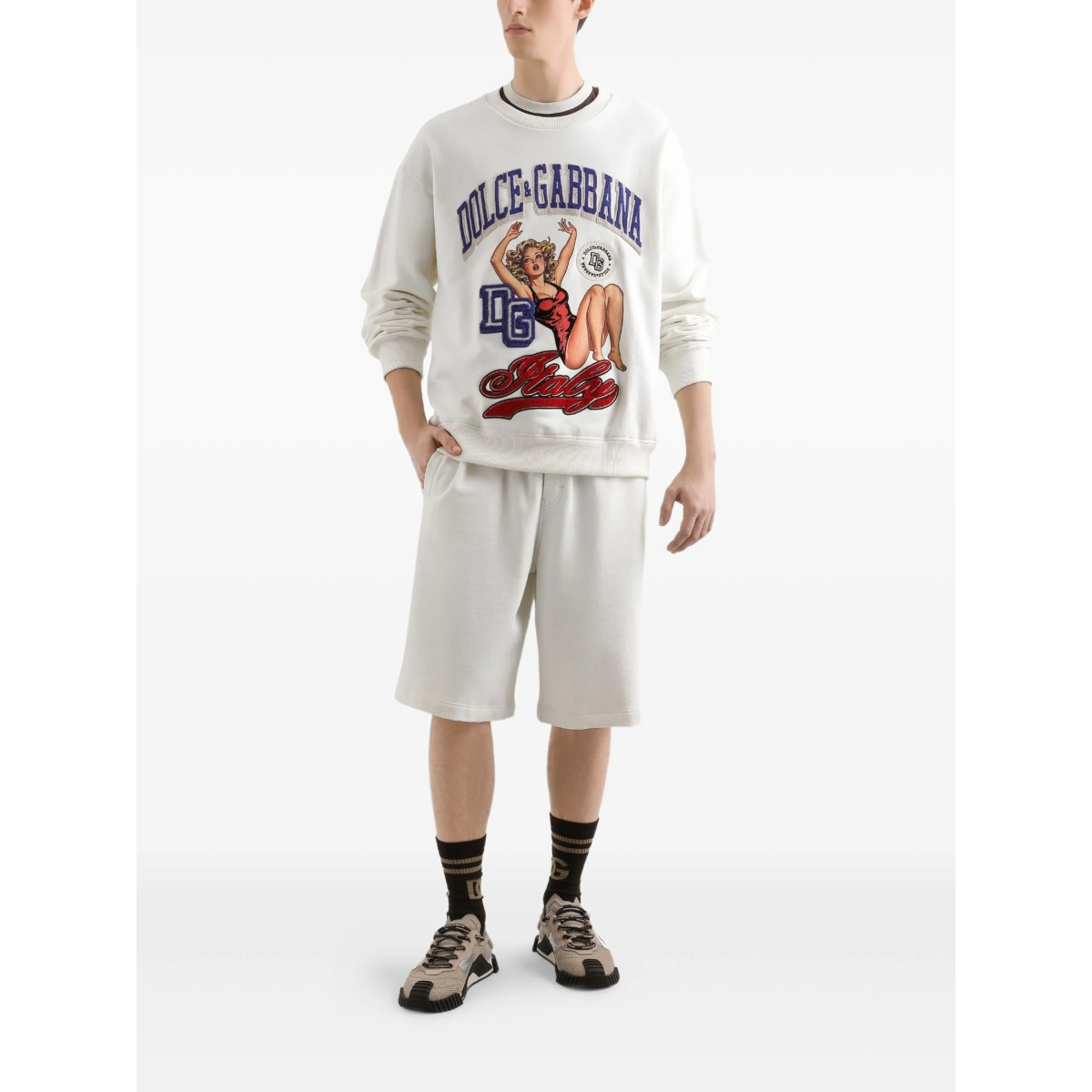 graphic-print sweatshirt - Img 2