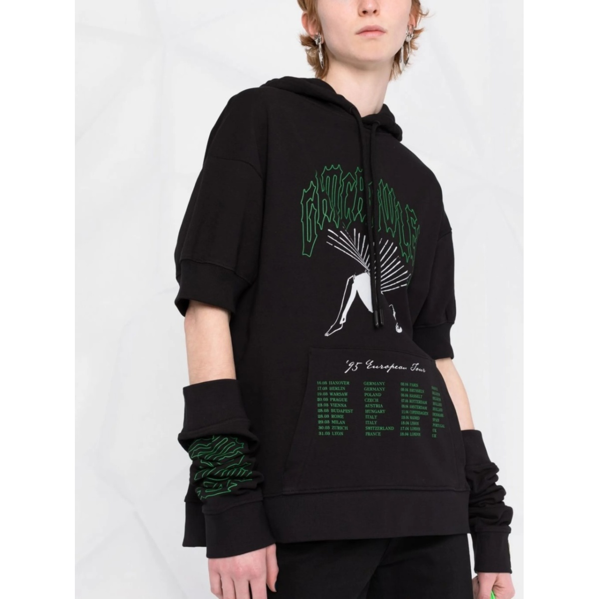 Grimrawler-print hoodie - Img 3