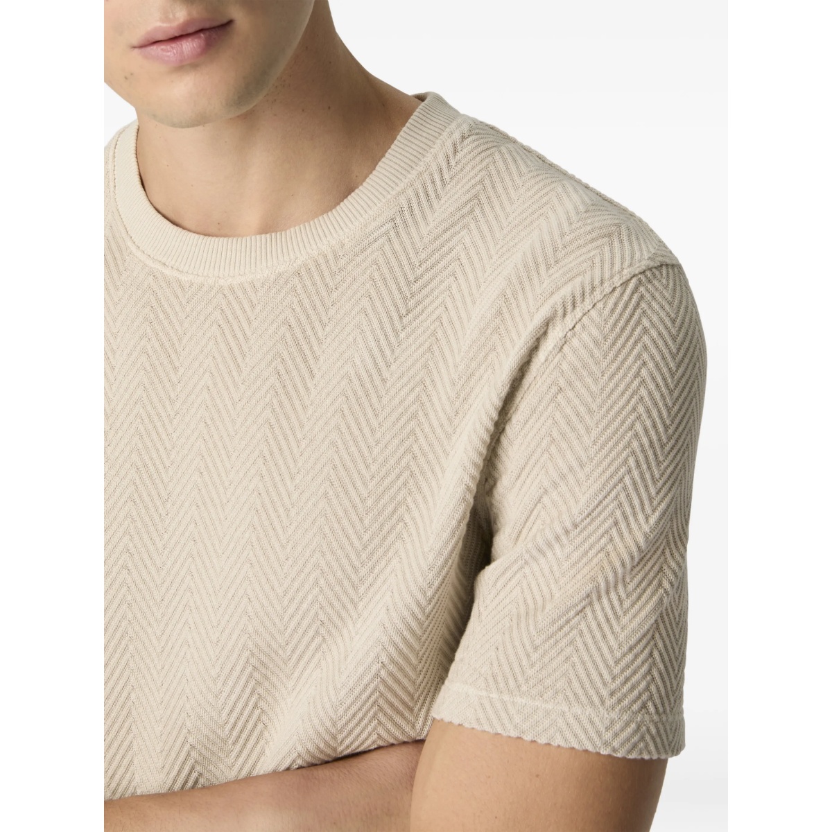 herringbone T-shirt - Img 4