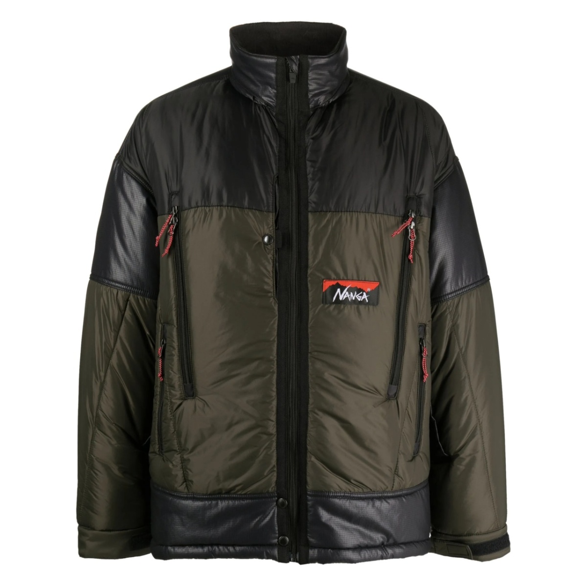 high-neck padded jacket