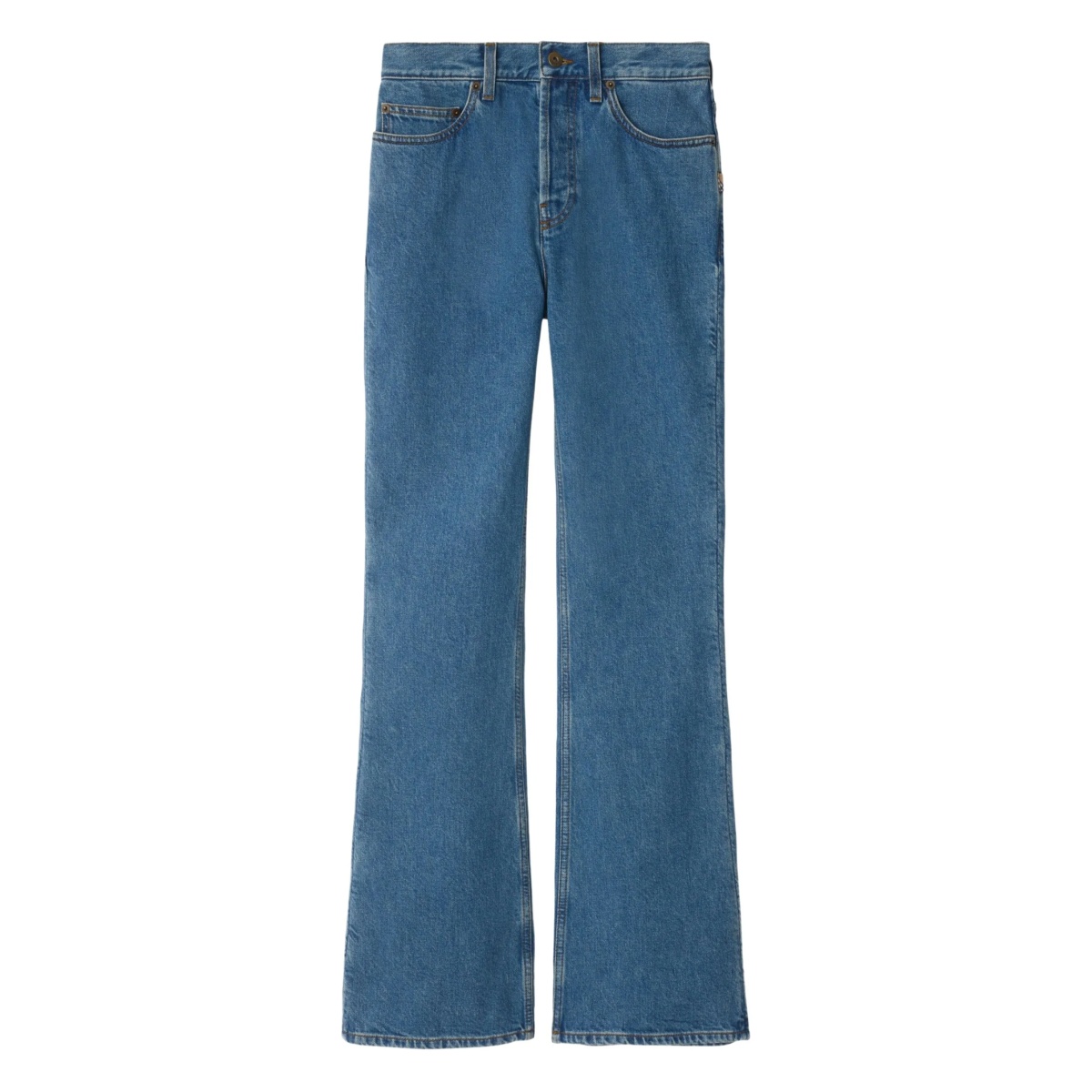 high-rise jeans