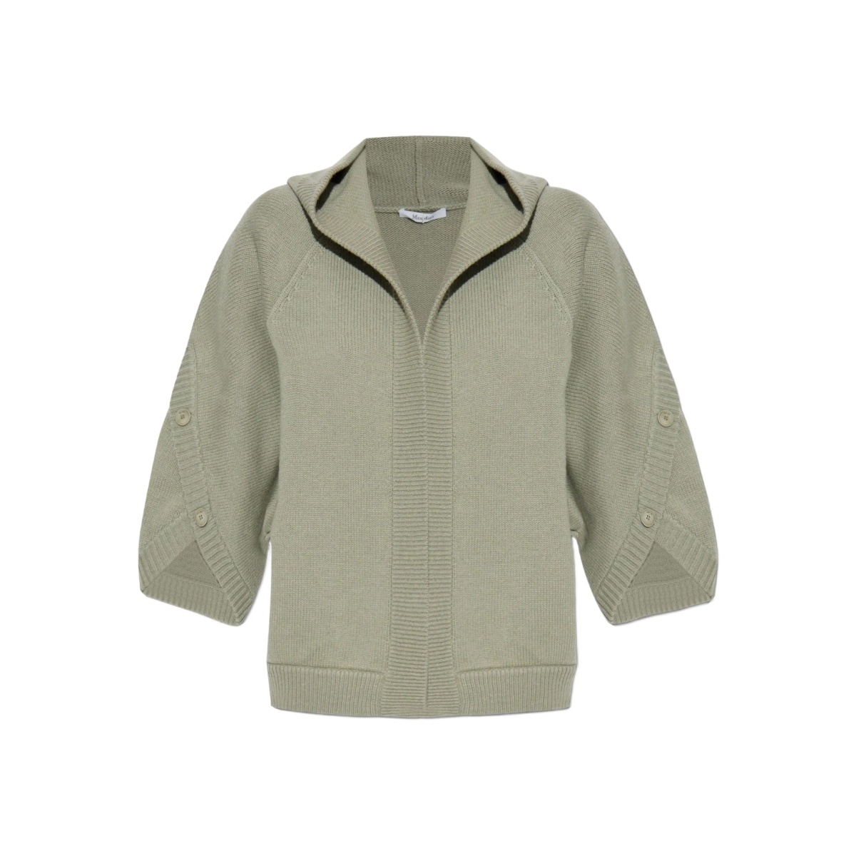 hooded cardigan
