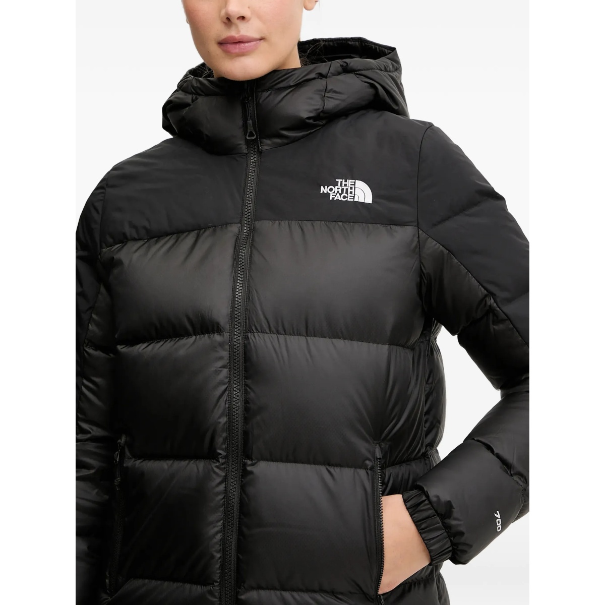 hooded logo jacket - Img 4