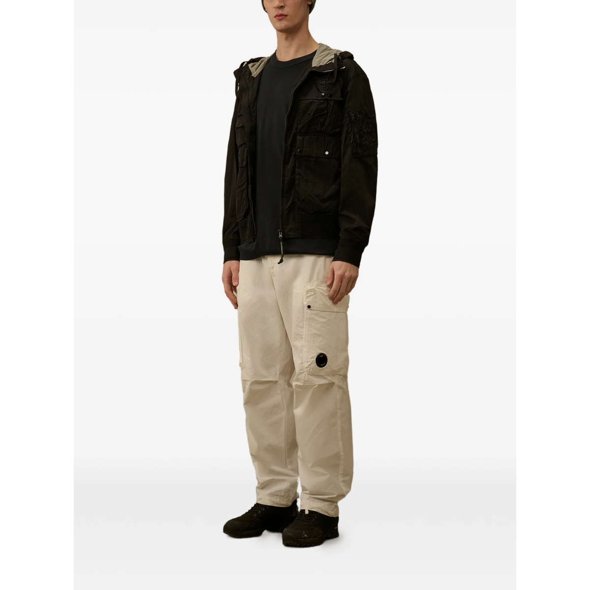 hooded multi-pocket jacket - Img 2