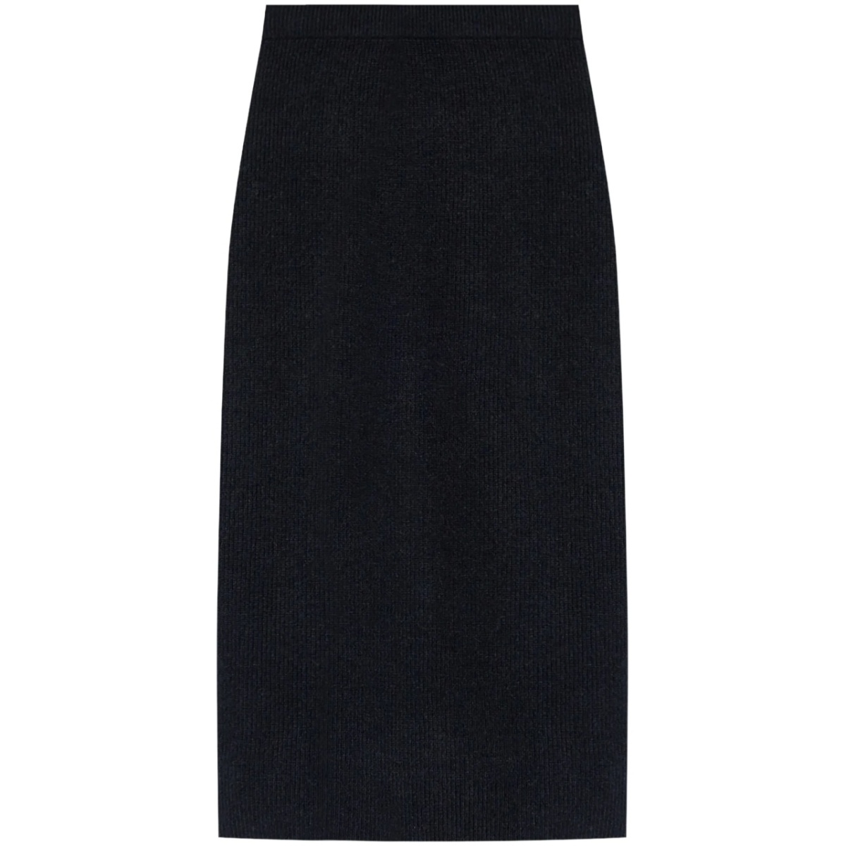 knitted midi skirt
