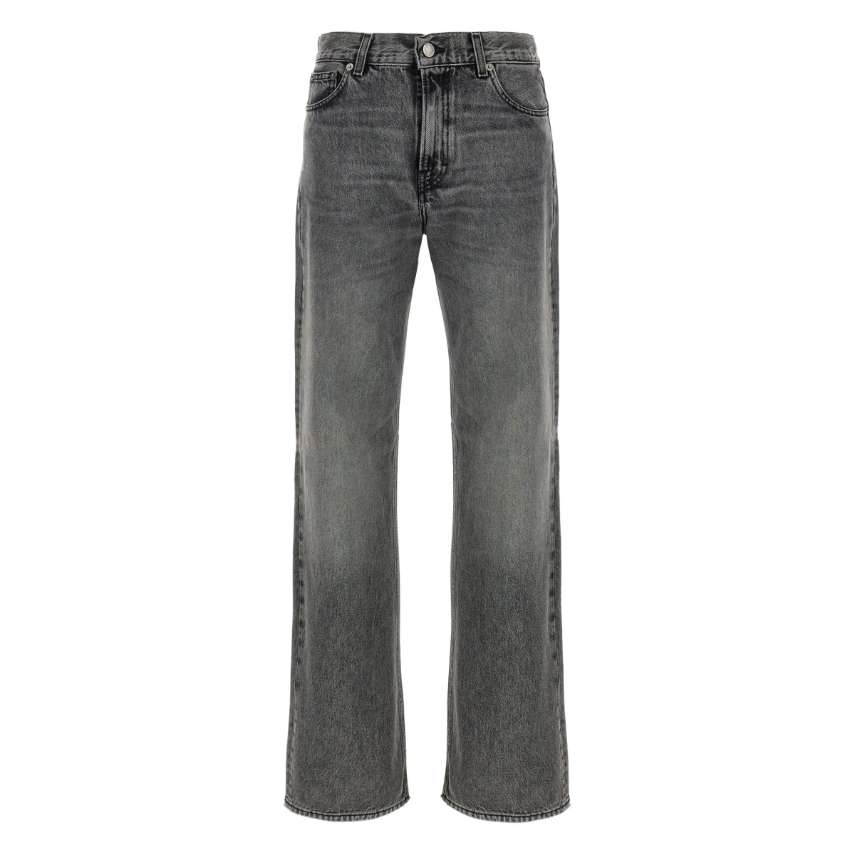 Korea five-pocket cotton jeans