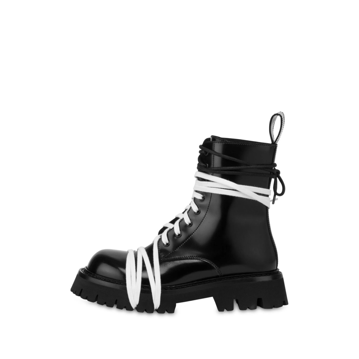 lace-up combat boots - Img 3