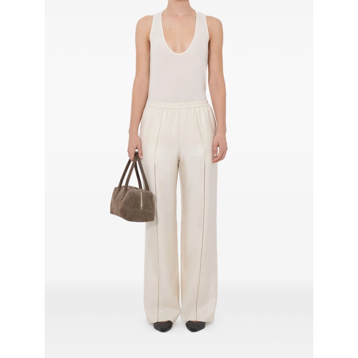 LARS lace-stitch trousers - Img 2