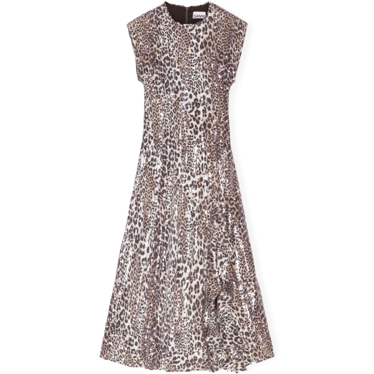 leopard-print dress