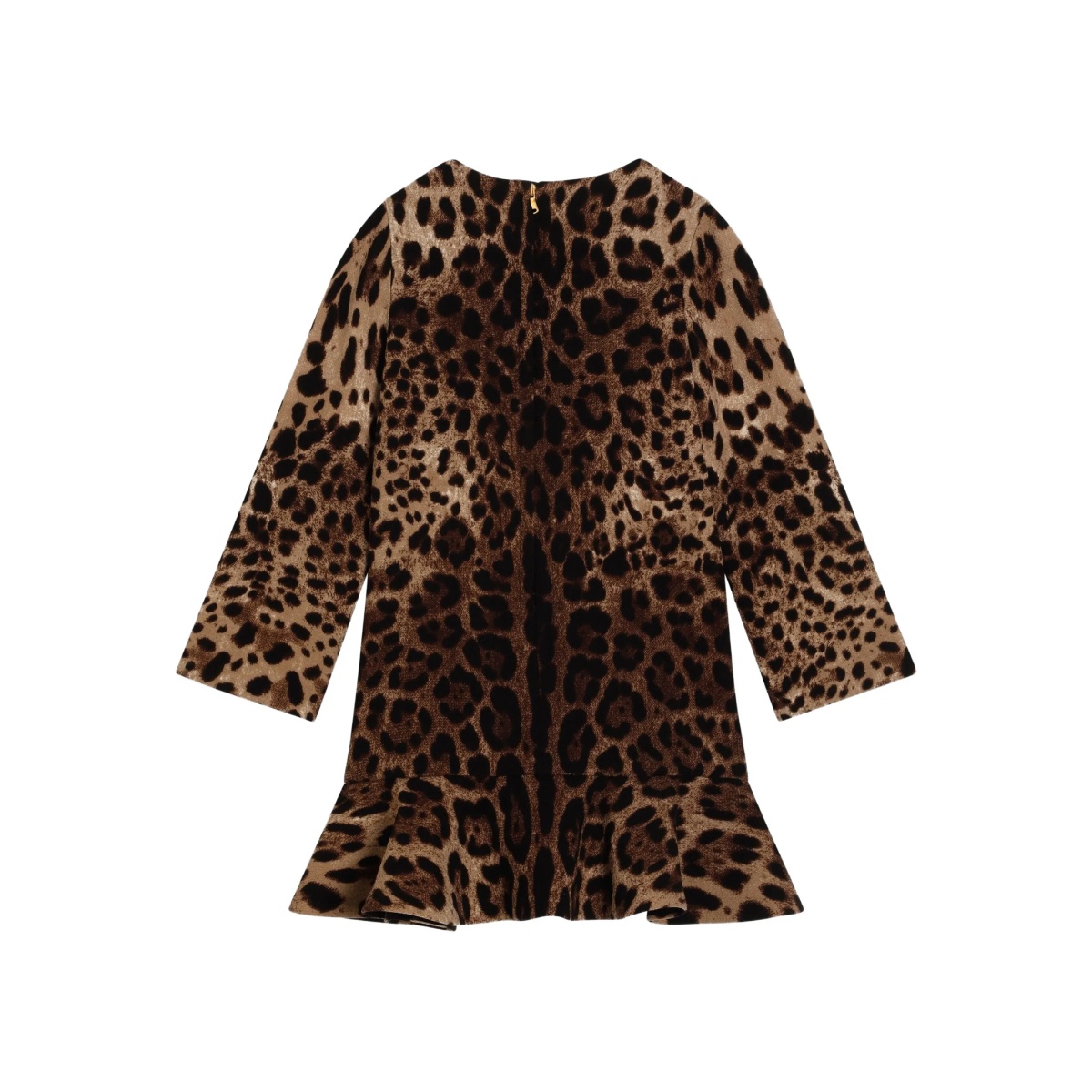 leopard-print flared dress - Img 2