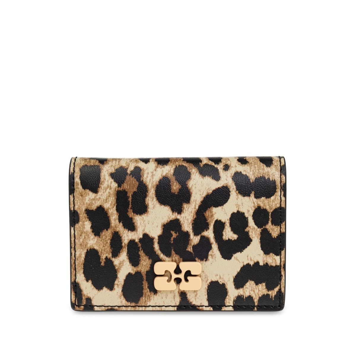 leopard-print wallet