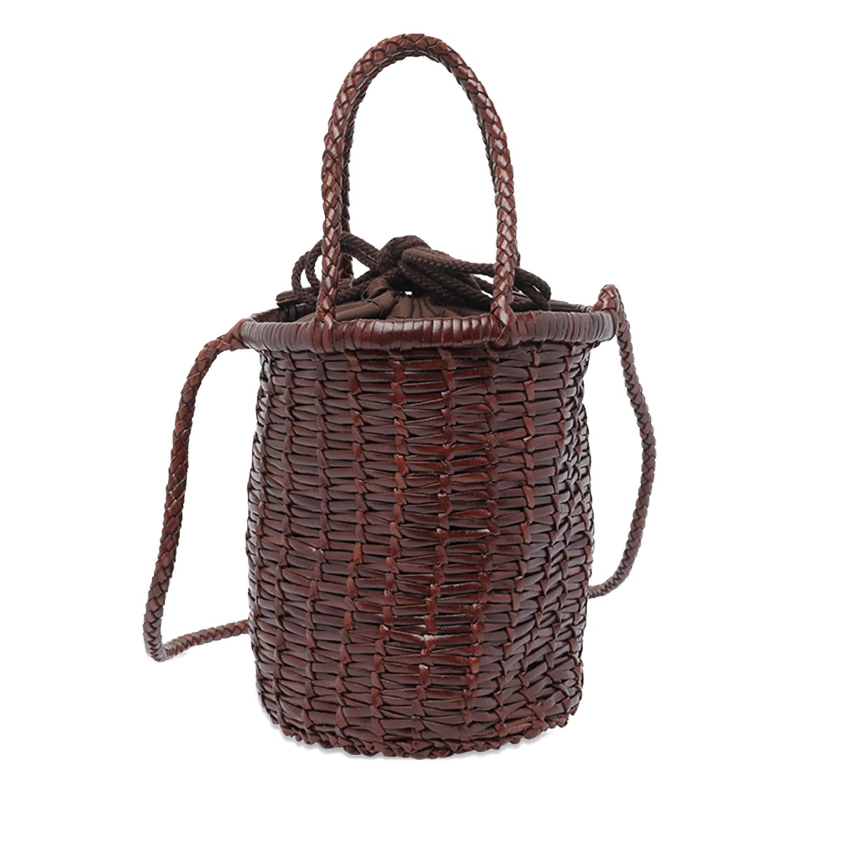 Lina leather bucket bag