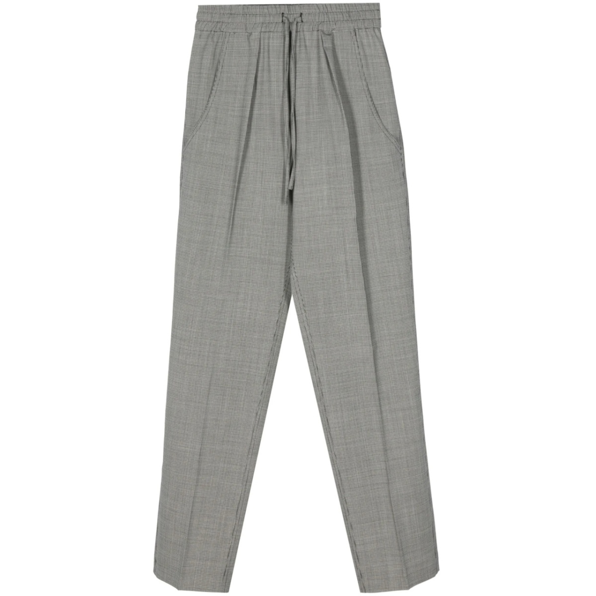 Liska houndstooth tapered trousers