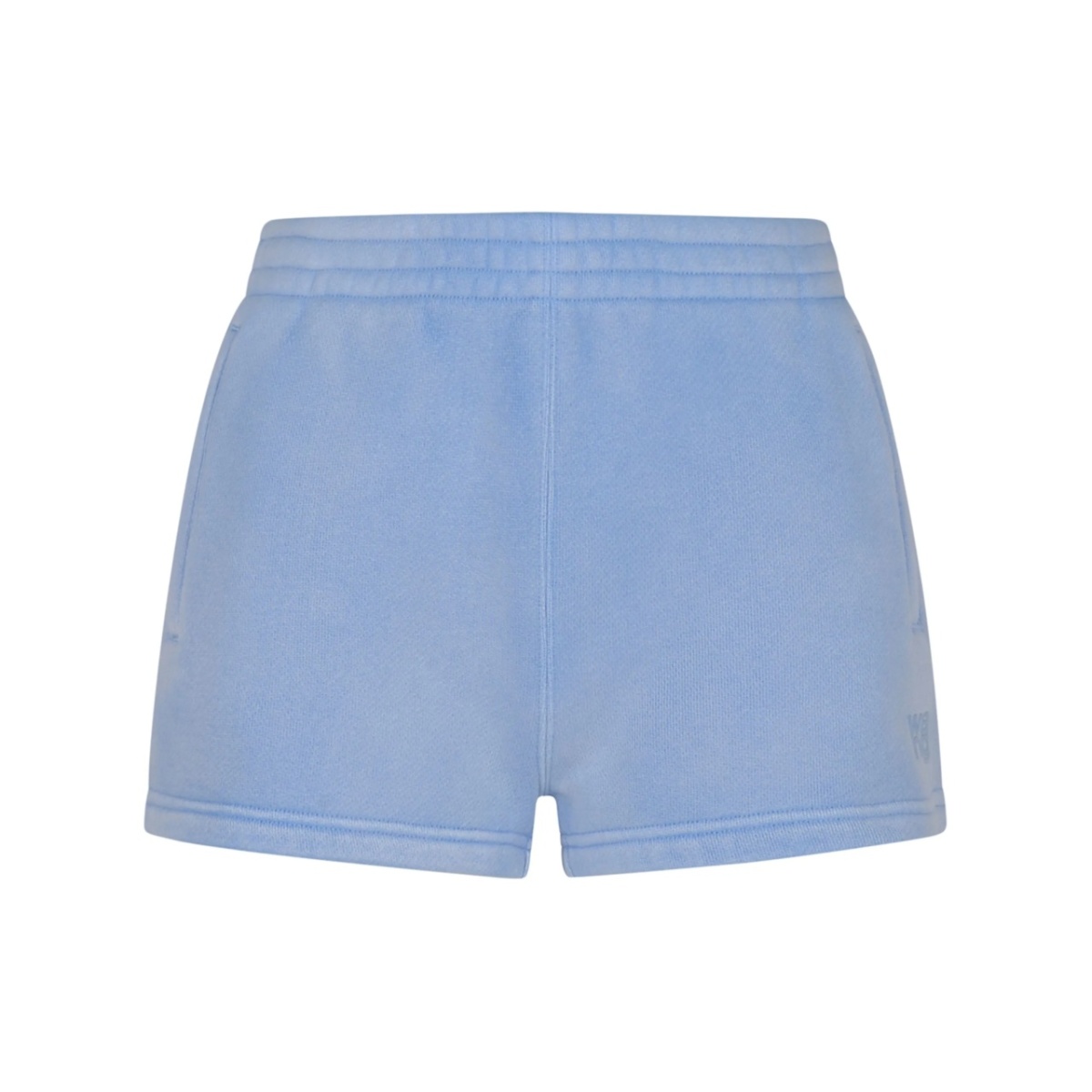 logo-appliqué shorts