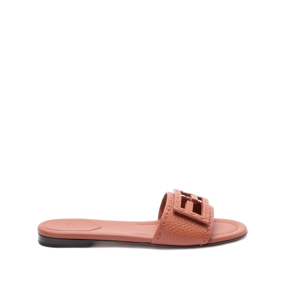 logo-buckle slides