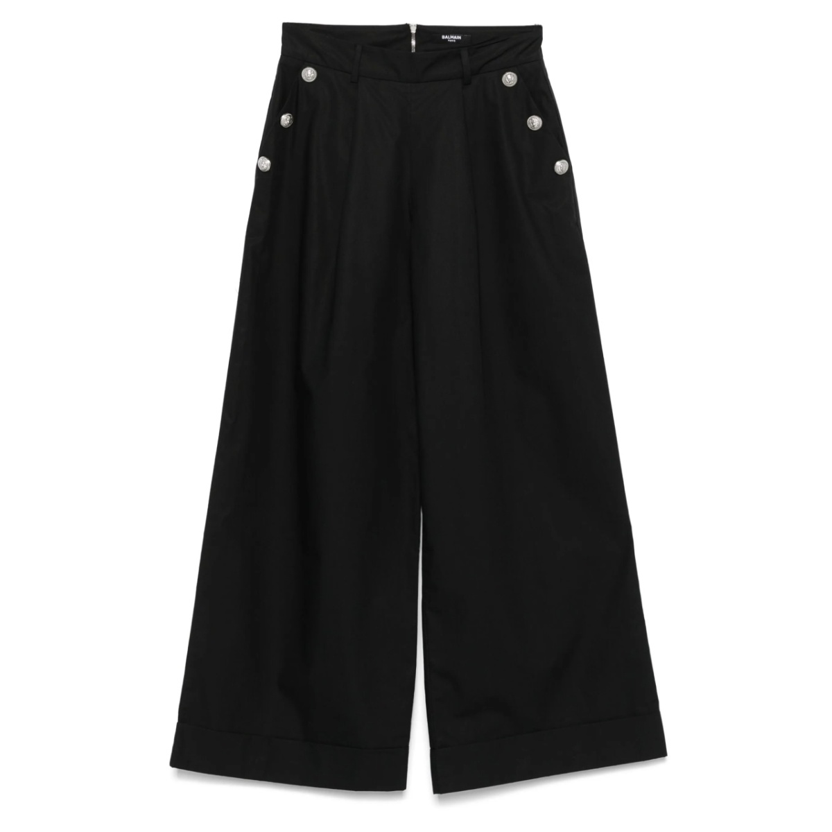 logo-button palazzo pants