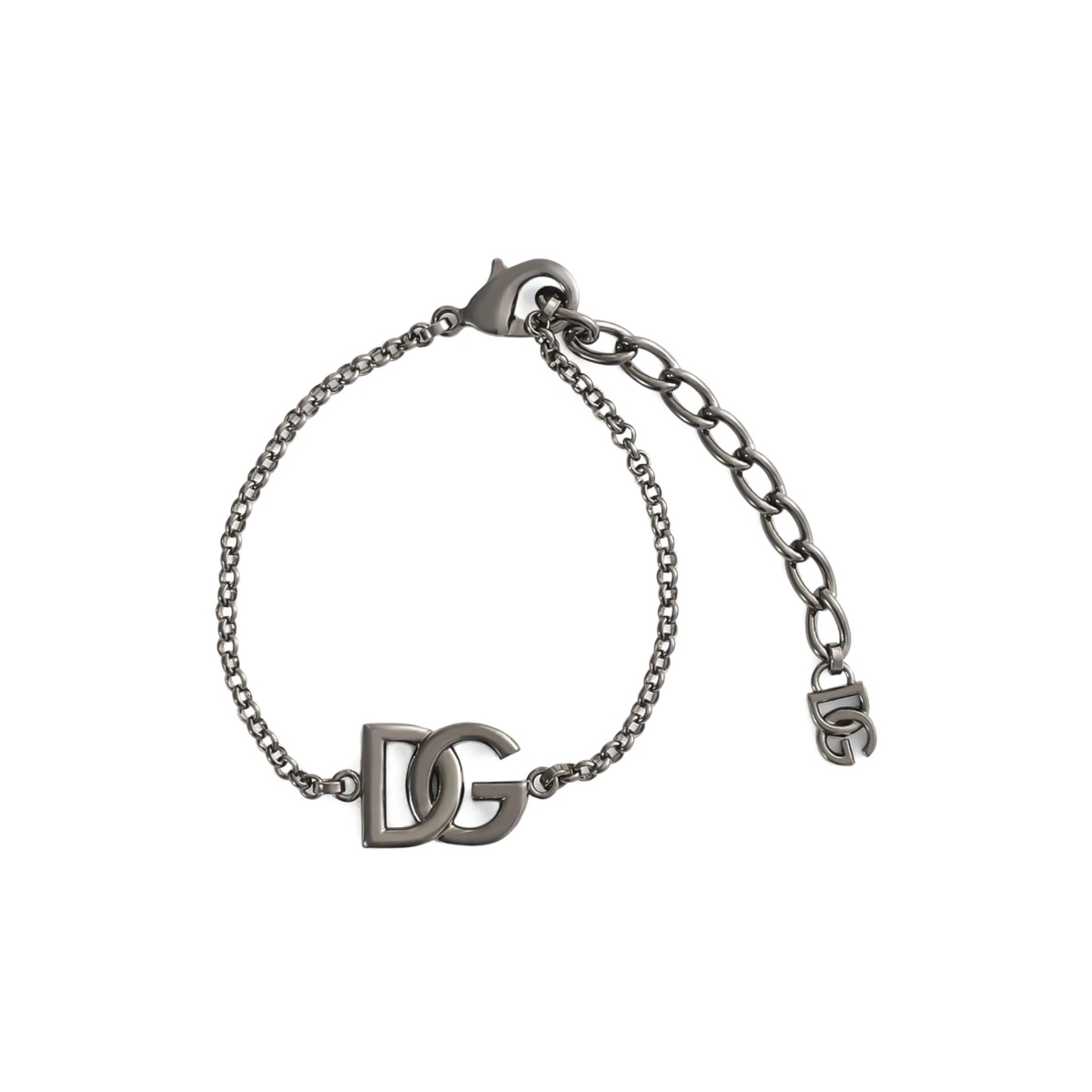 logo-charm bracelet