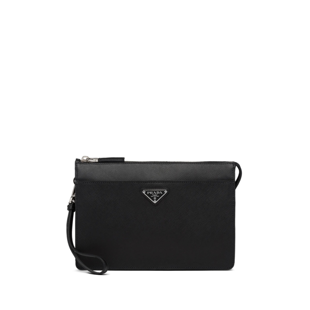logo clutch bag