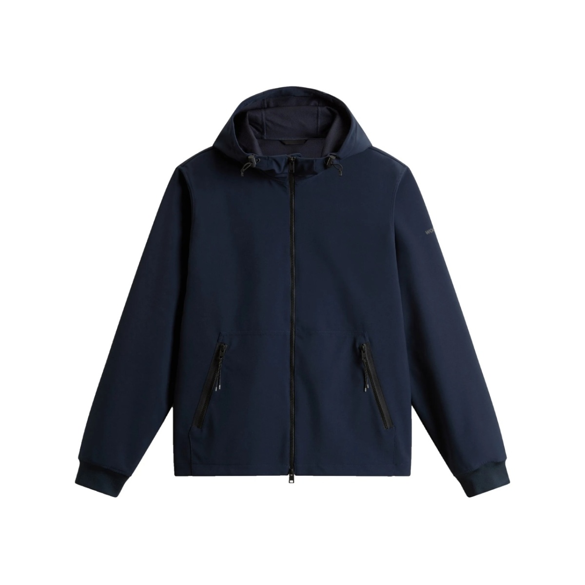 logo-embossed jacket
