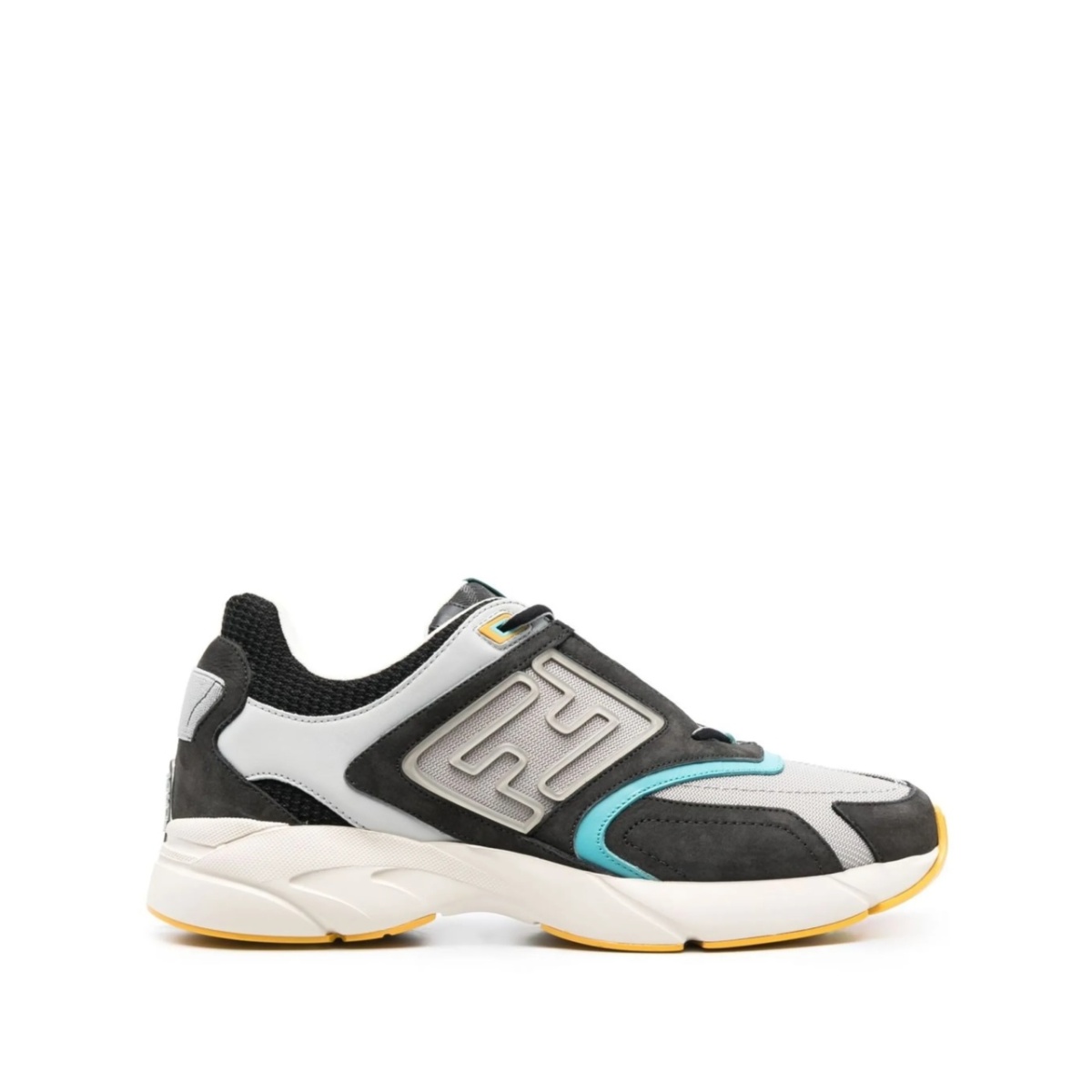logo-embossed low-top sneakers