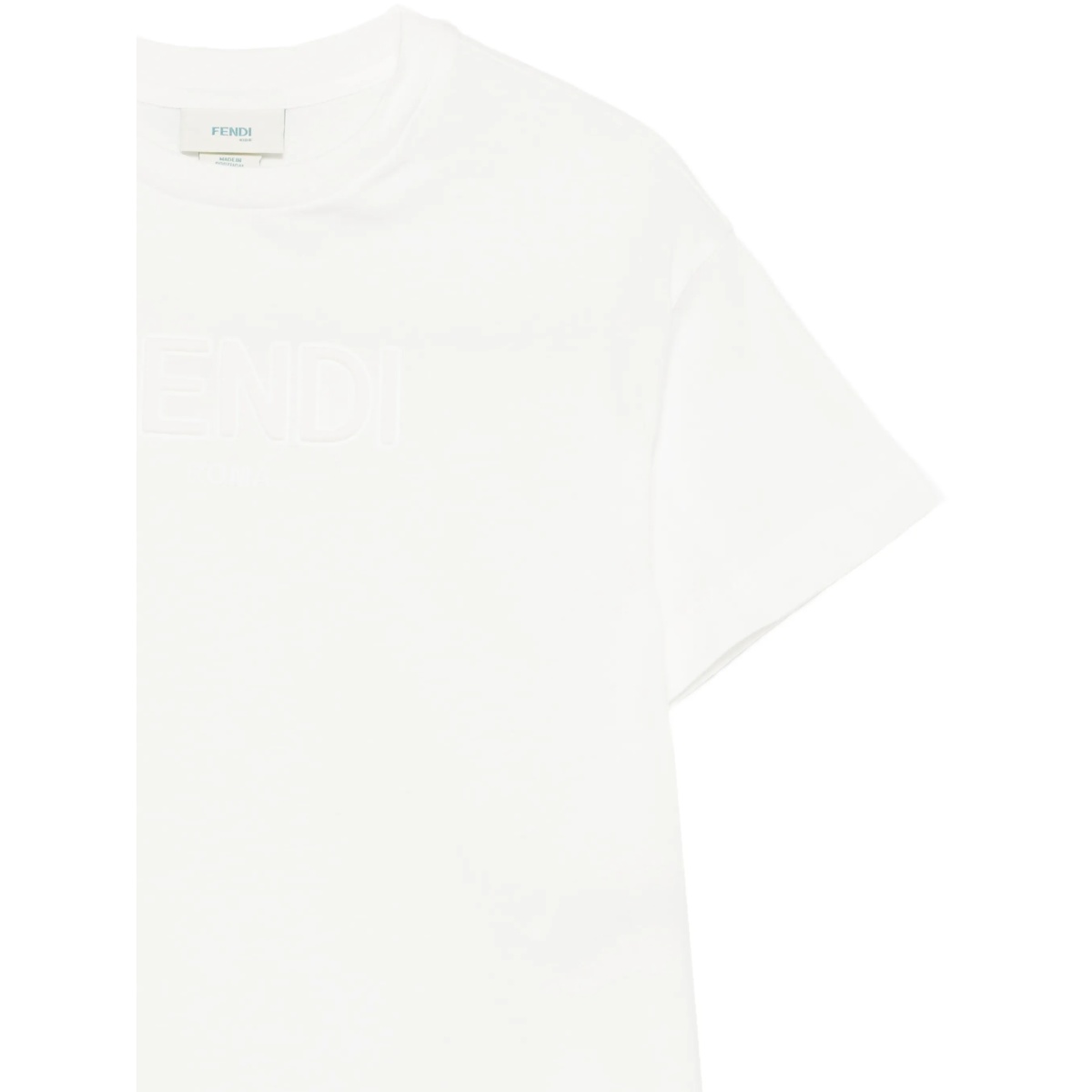 logo-embossed T-shirt - Img 3