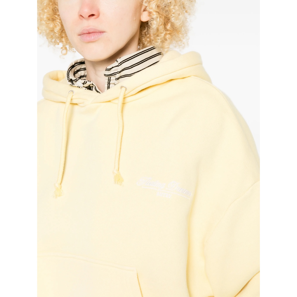 logo-embroidered hoodie - Img 5