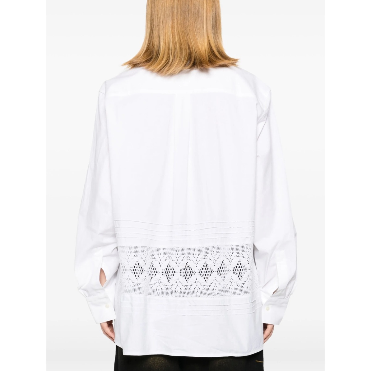 logo-embroidered shirt - Img 4