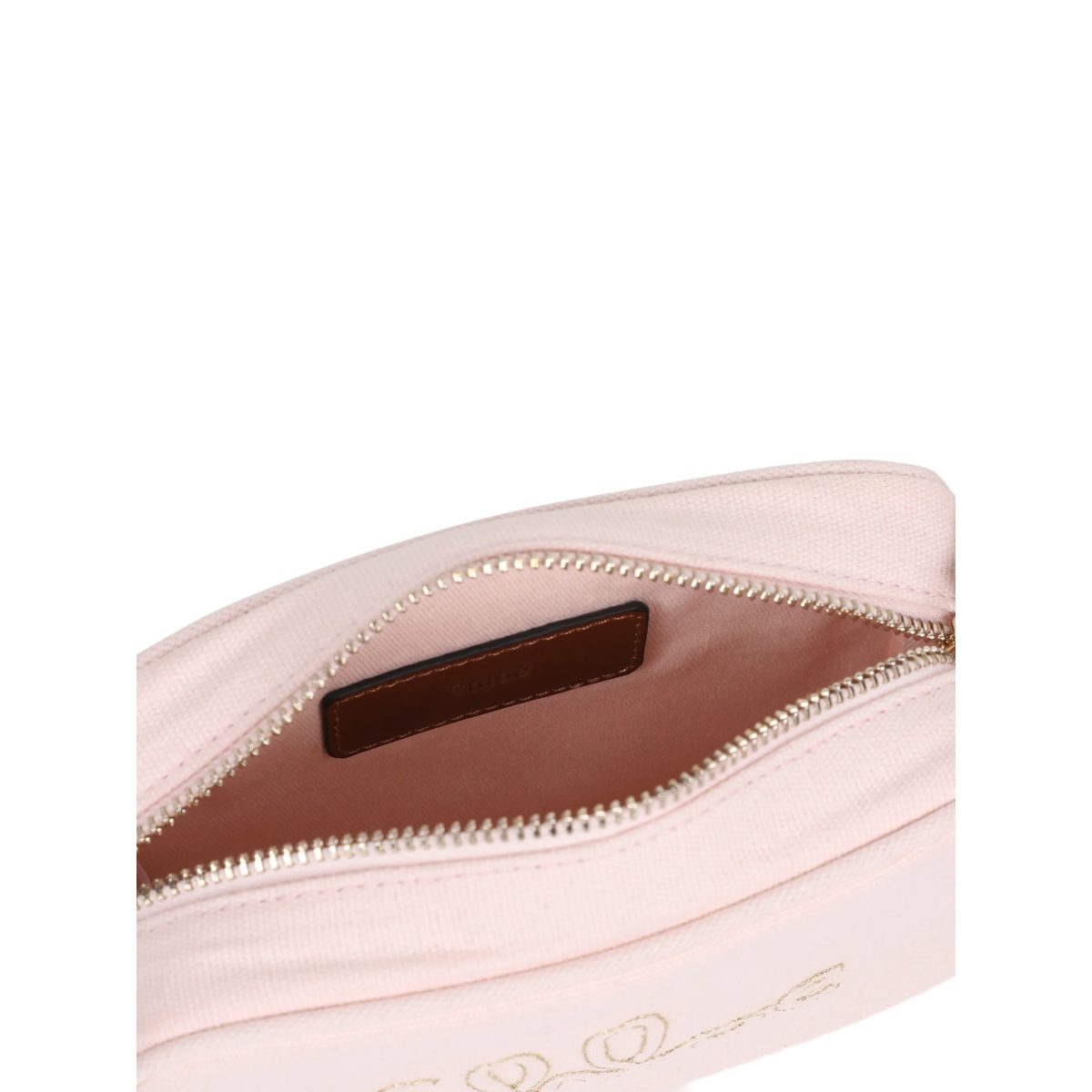 logo-embroidered shoulder bag - Img 4