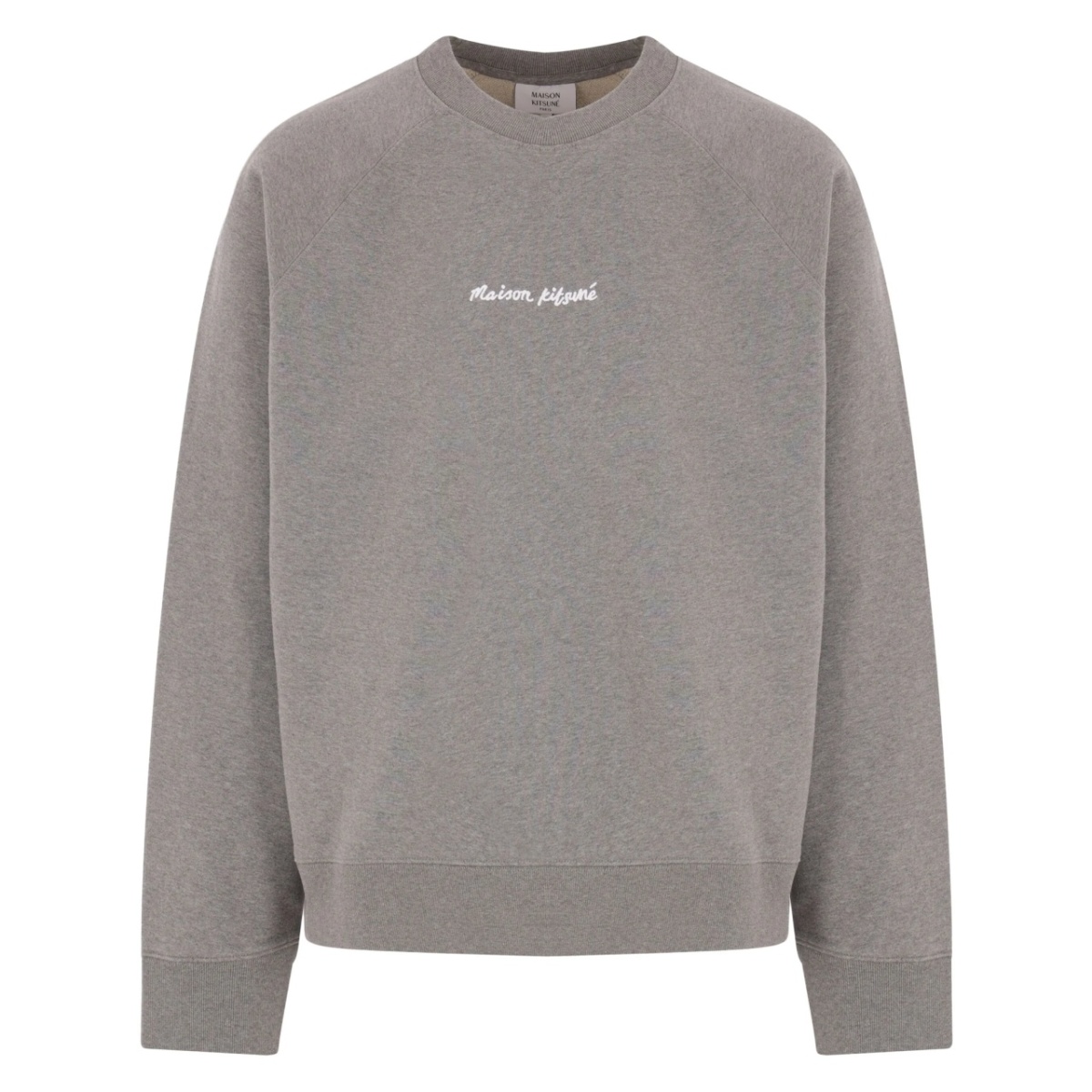 logo-embroidered sweatshirt