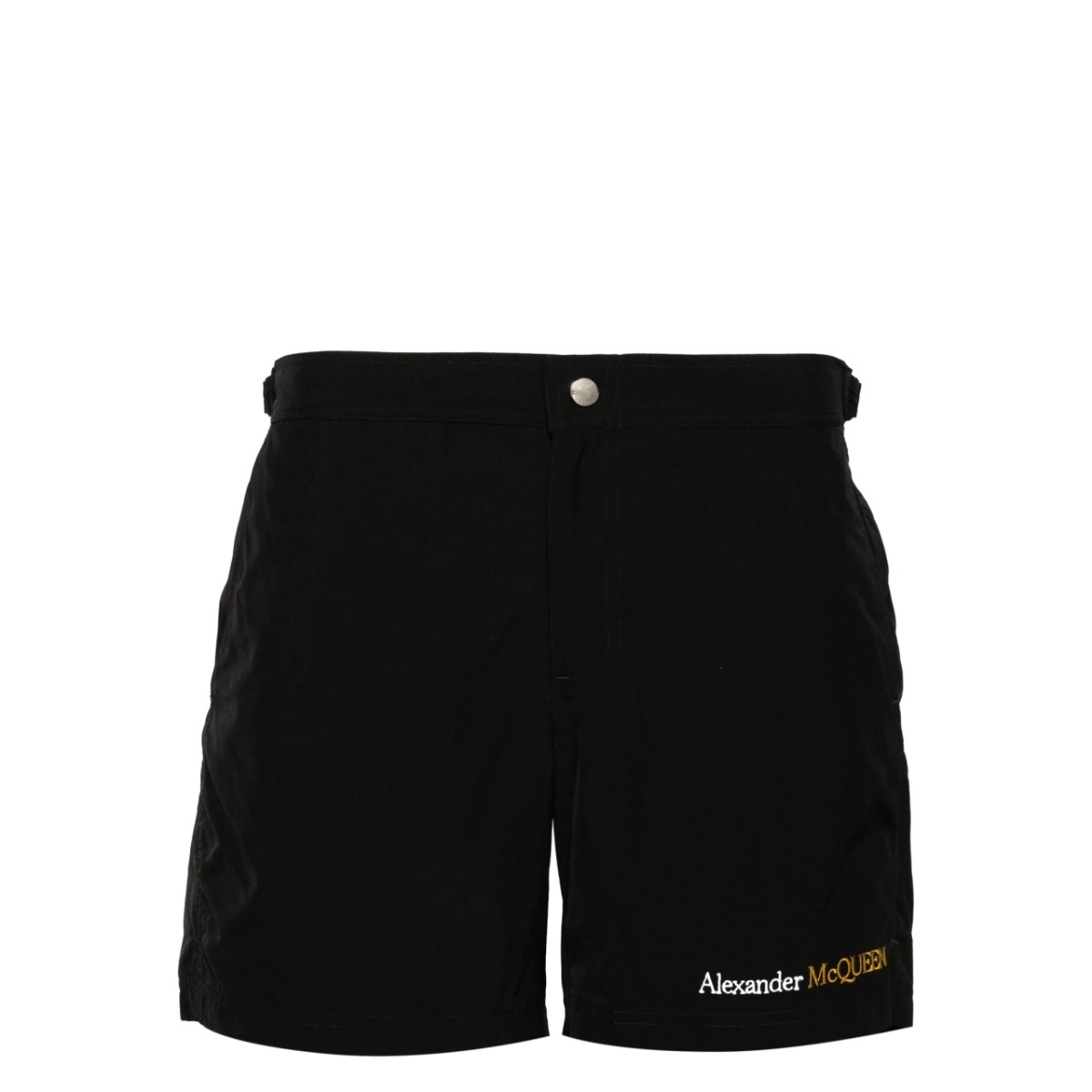 logo-embroidered swim shorts