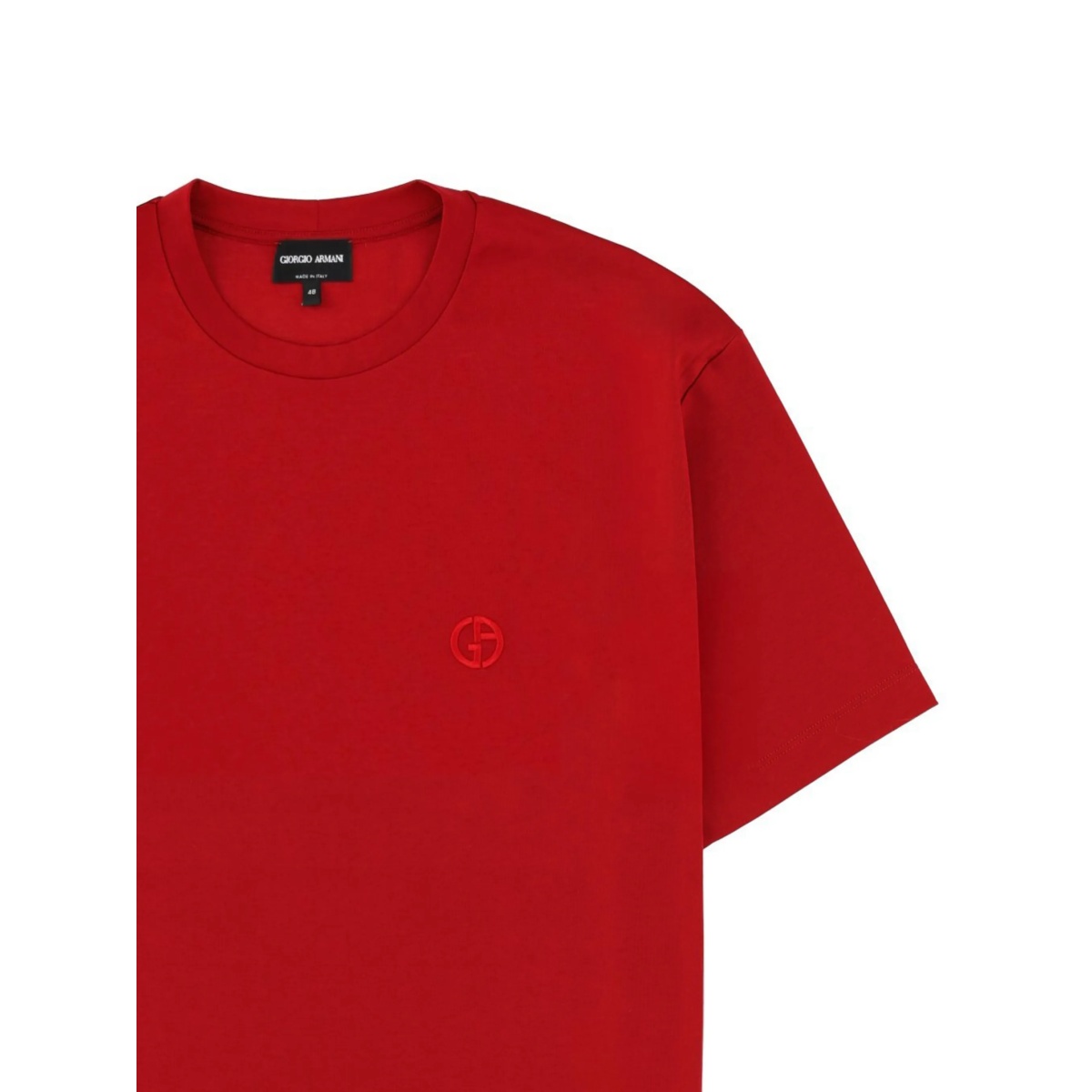 logo-embroidered T-shirt - Img 2