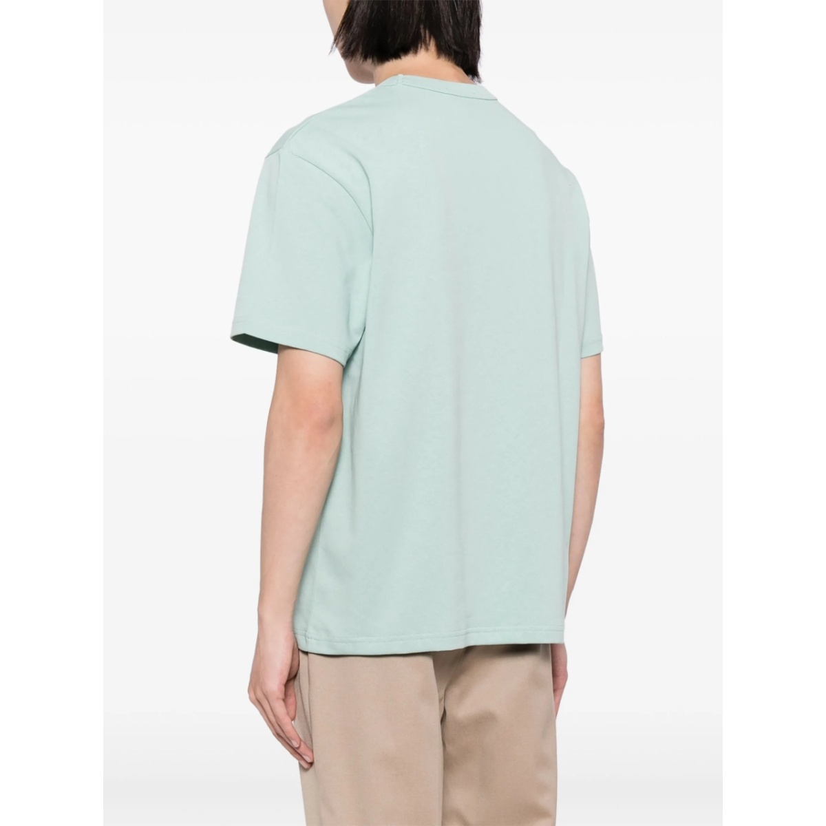 logo-embroidered T-shirt - Img 4