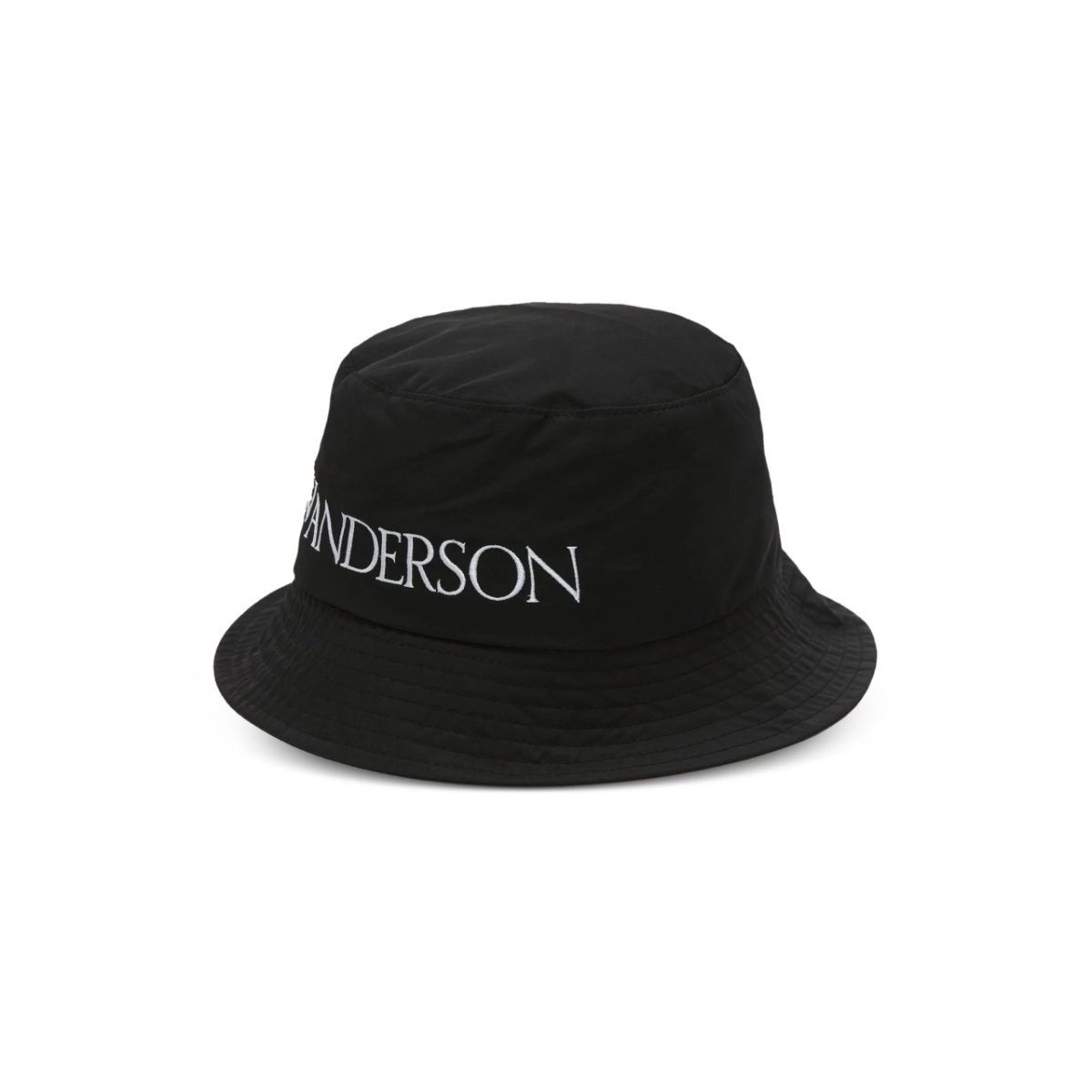logo-embroidered tonal-stitching bucket hat - Img 2
