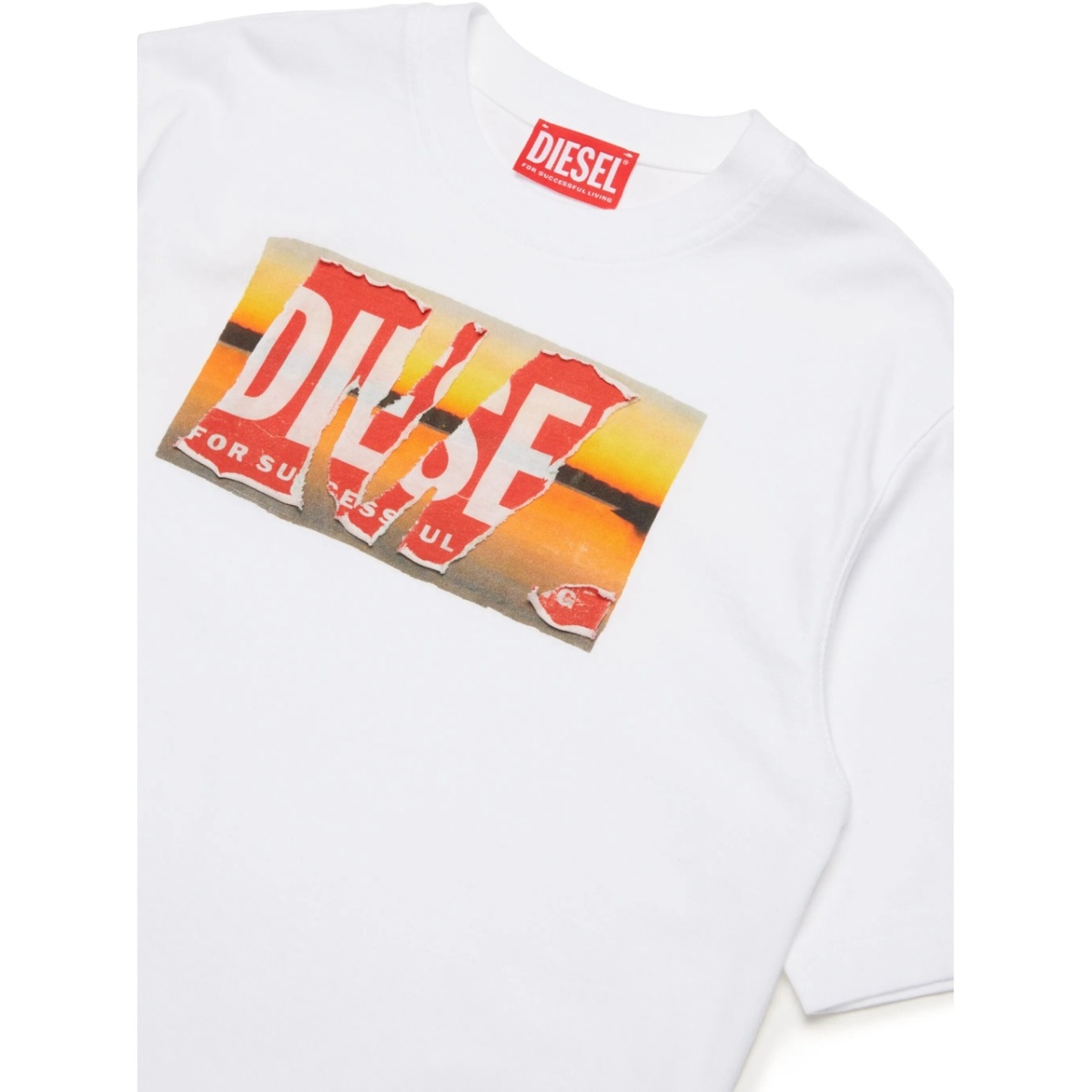 logo-patch cotton T-shirt - Img 3