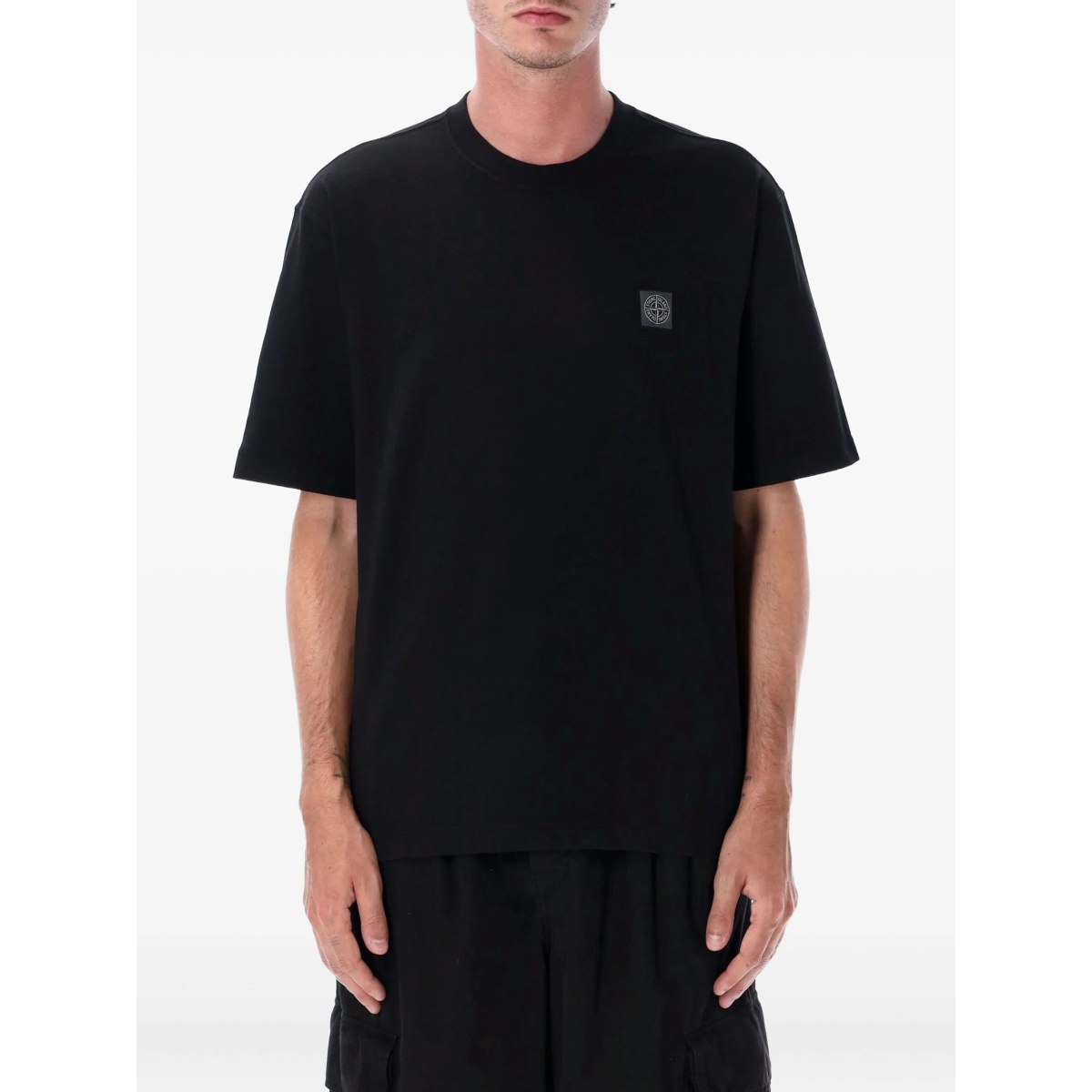 logo patch cotton T-shirt