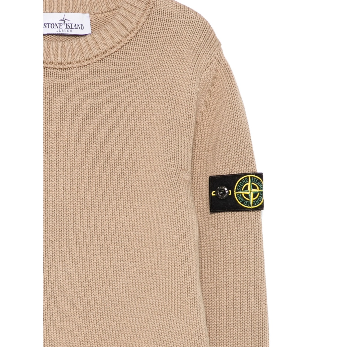 logo-patch crew-neck sweater - Img 3