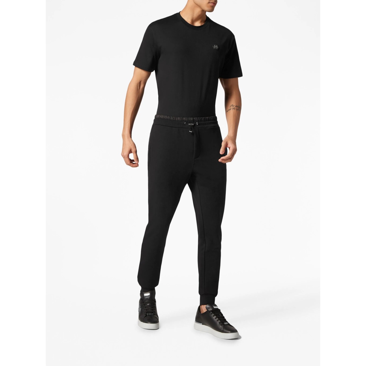 logo-patch drawstring track pants - Img 2