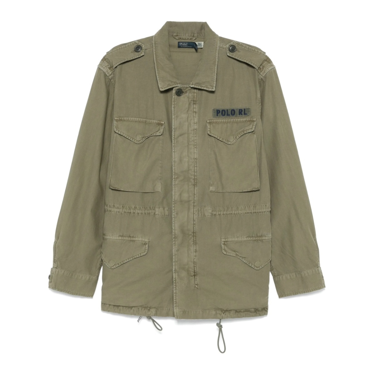 logo-patch jacket