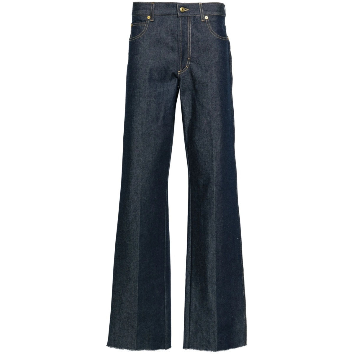 logo-patch jeans