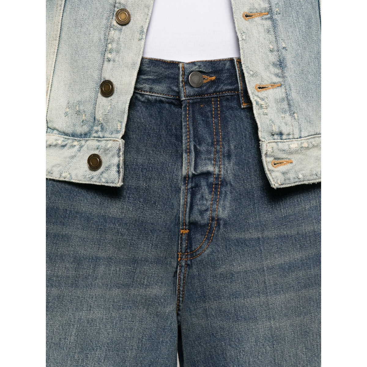 logo-patch jeans - Img 5