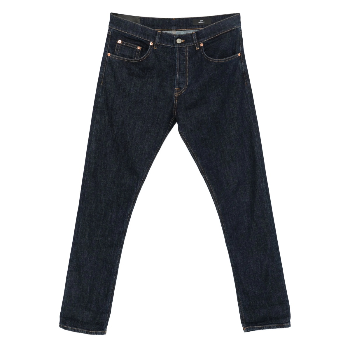 logo-patch jeans