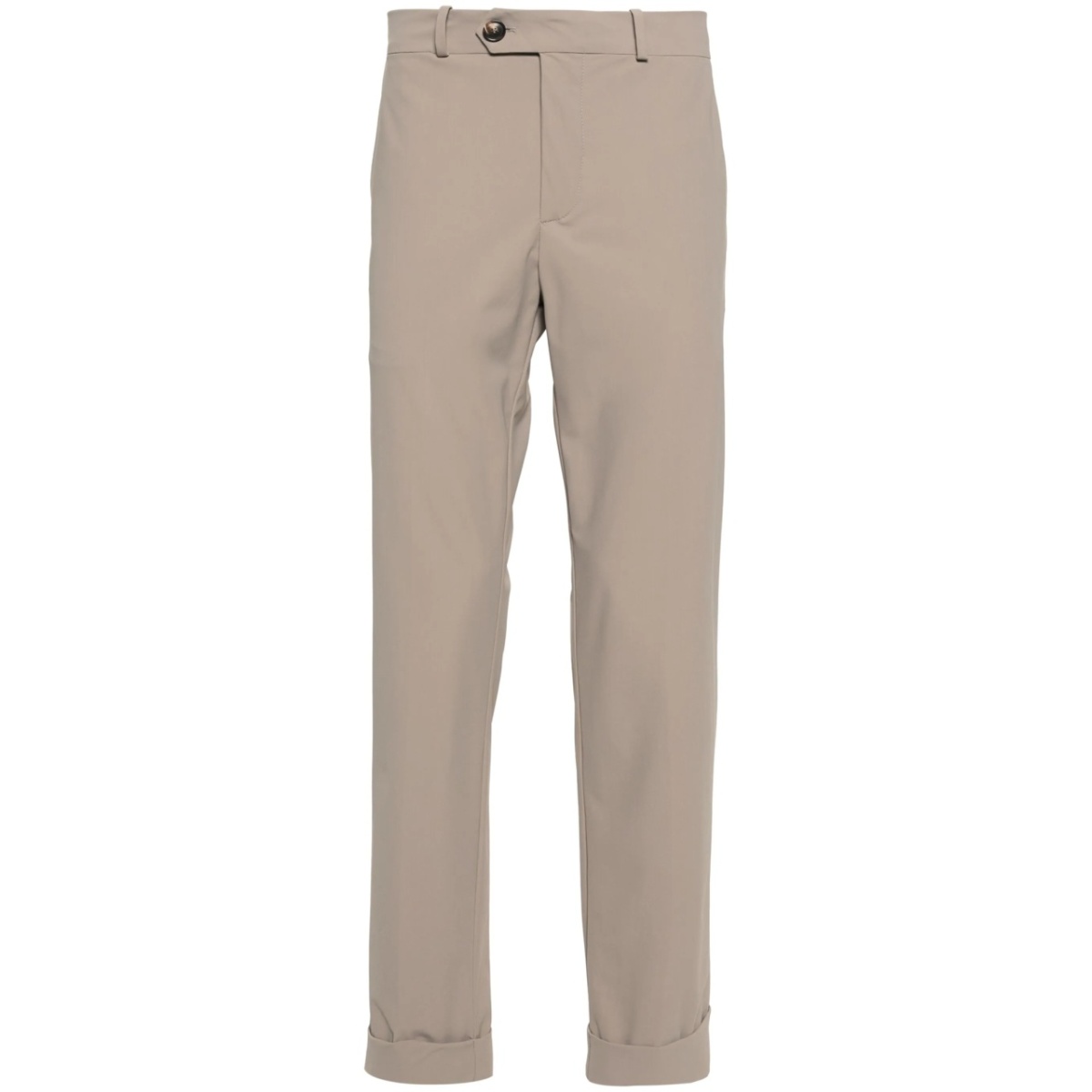 logo-patch lightweight chinos