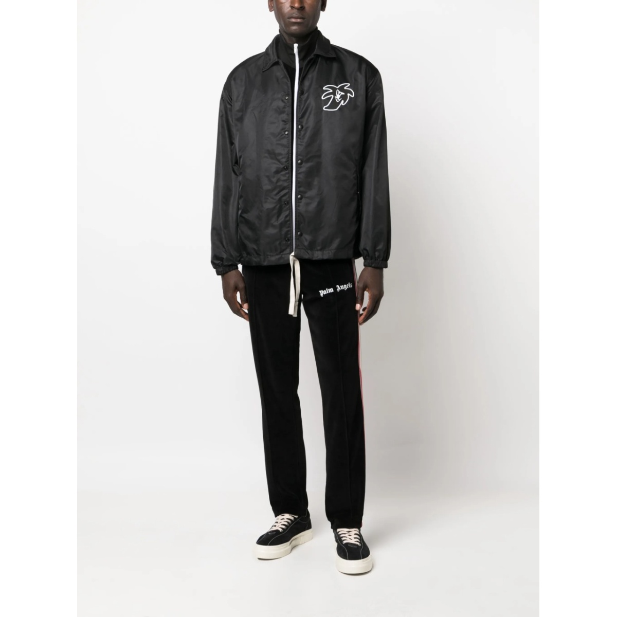 logo-patch lightweight jacket - Img 2