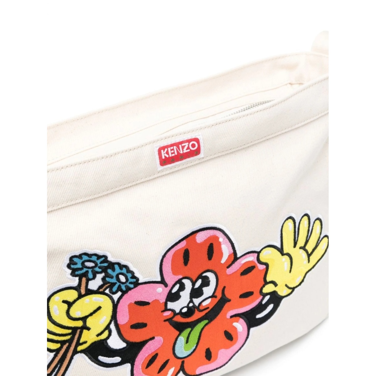 logo-patch shoulder bag - Img 4