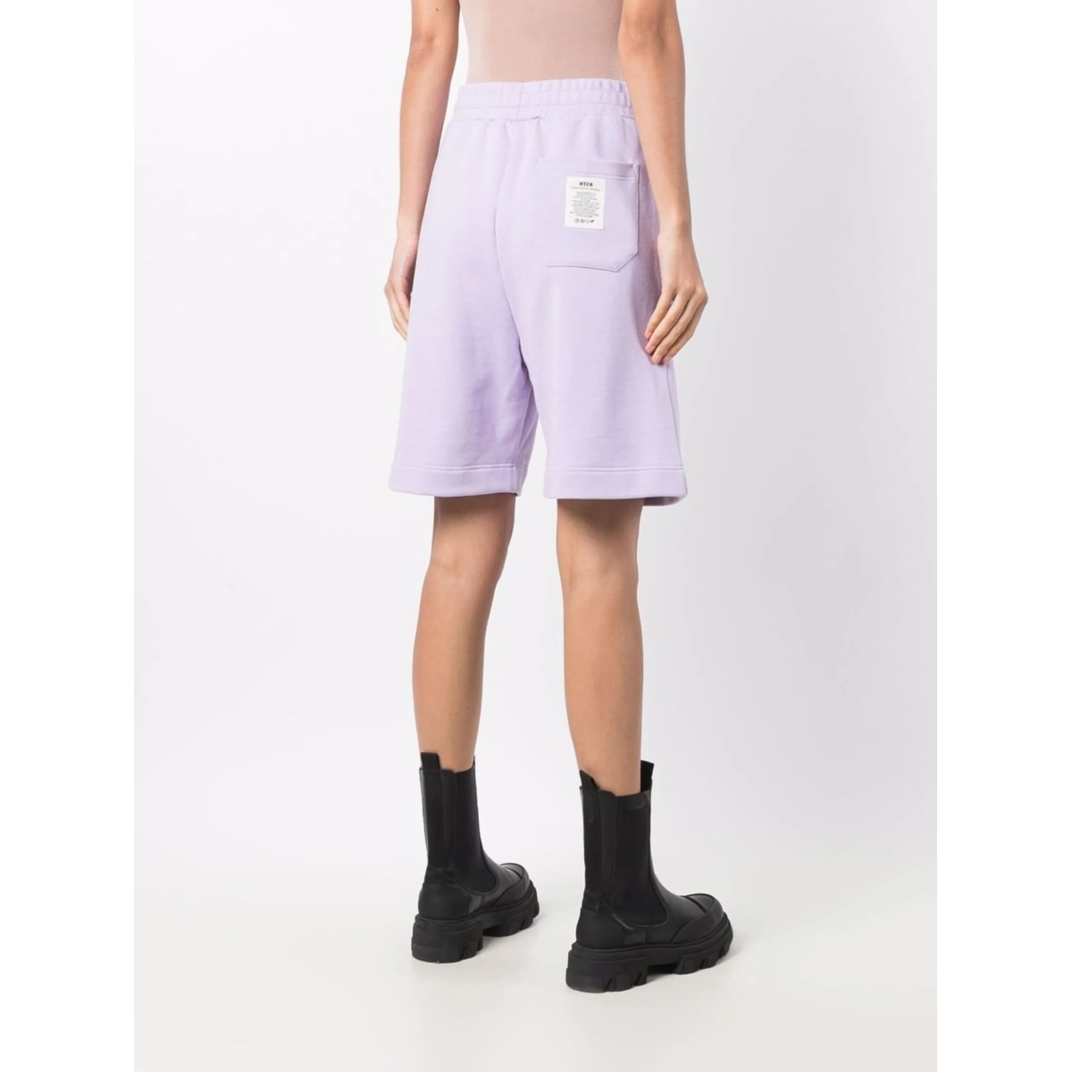 logo patch track shorts - Img 4