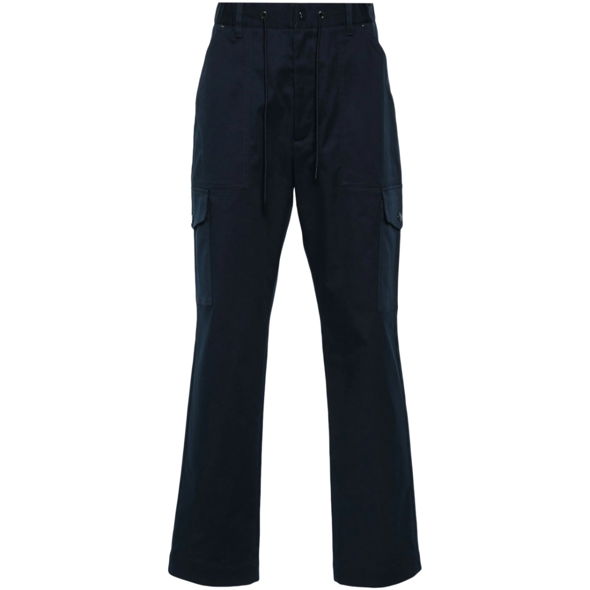 logo-patch trousers