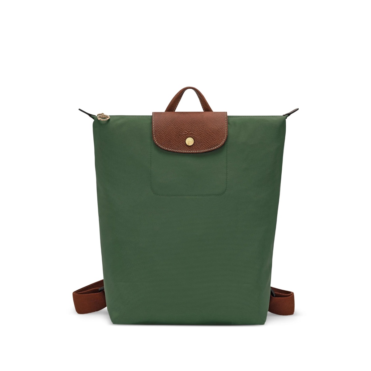 logo-plaque backpack