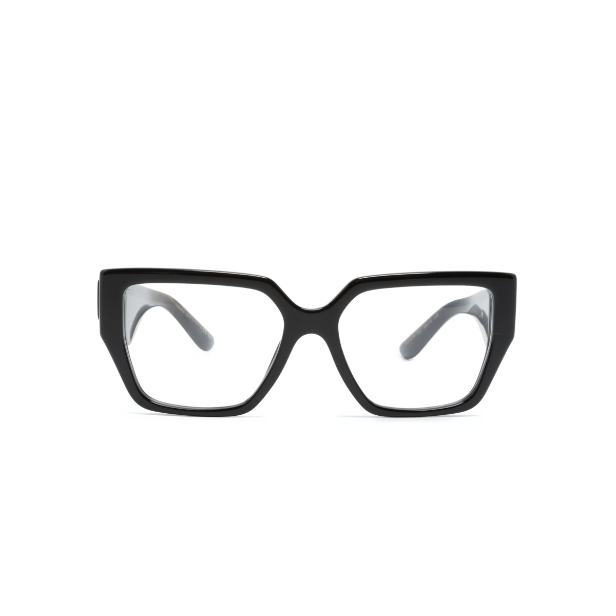 logo-plaque square-frame glasses
